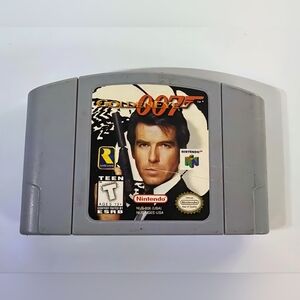 Goldeneye 007 Video Game Cartridge Nintendo 64 Vintage 1997 Tested & Working